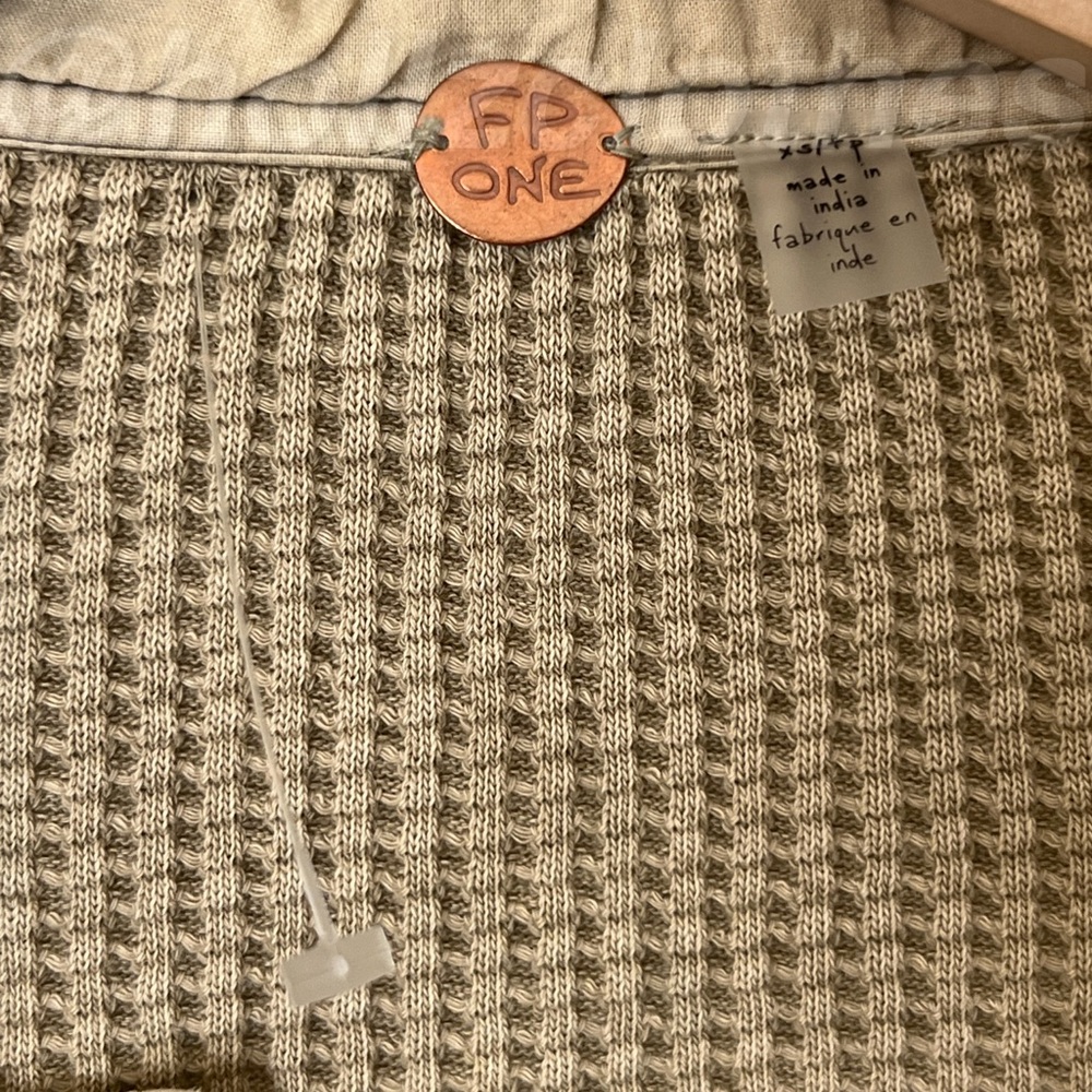 Free People Logan Jacket Green Tea Leaves XS NWT - Picture 6 of 10